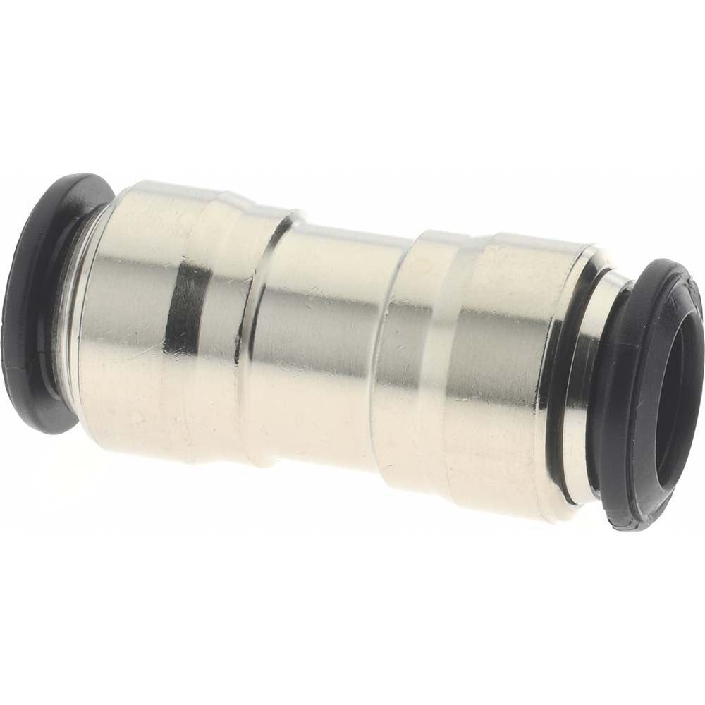 Aignep USA 50040N-10 Push-to-Connect Tube x Tube Fitting Union, 10.00 mm OD