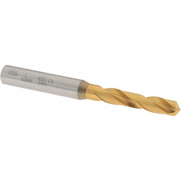 OSG 10290005 Screw Machine Length Drill Bit Letter L, (0.2900) Dia, 130 deg, Cobalt