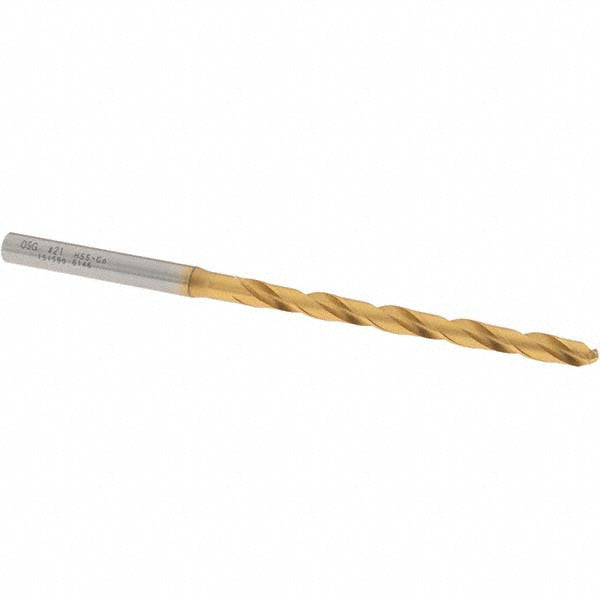 OSG 15159005 Jobber Length Drill Bit #21 (0.1590) Dia, 130 deg, Cobalt