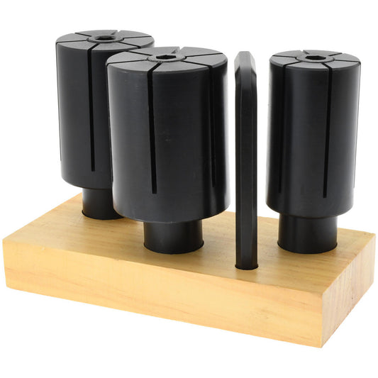 Value Collection 262-0103 3 Piece 1/4" Increment Expanding Lathe Arbor Set