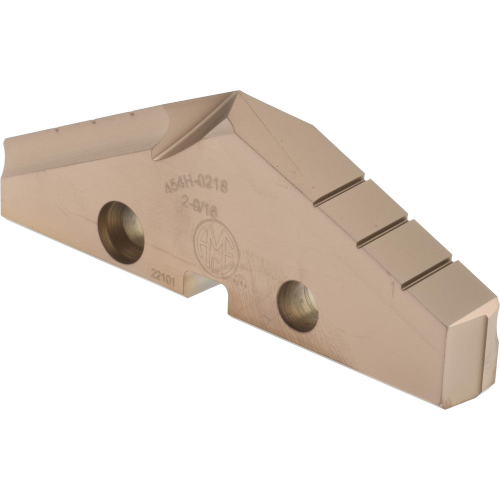 Allied Machine and Engineering 454H-0218 Spade Drill Insert 2-9/16" Dia, Seat Size 4, Cobalt, 132 deg Point