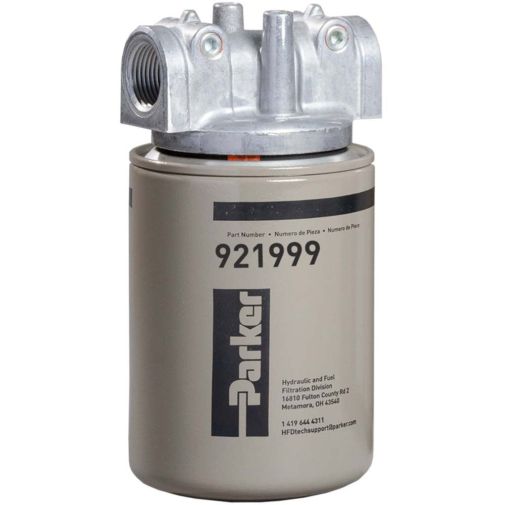 Parker 12AT110CBPGN12H Hydraulic Filter Assembly 10 &microm, Low Carbon Steel & Aluminum Body, Cellulose Media, 3/4" Thread