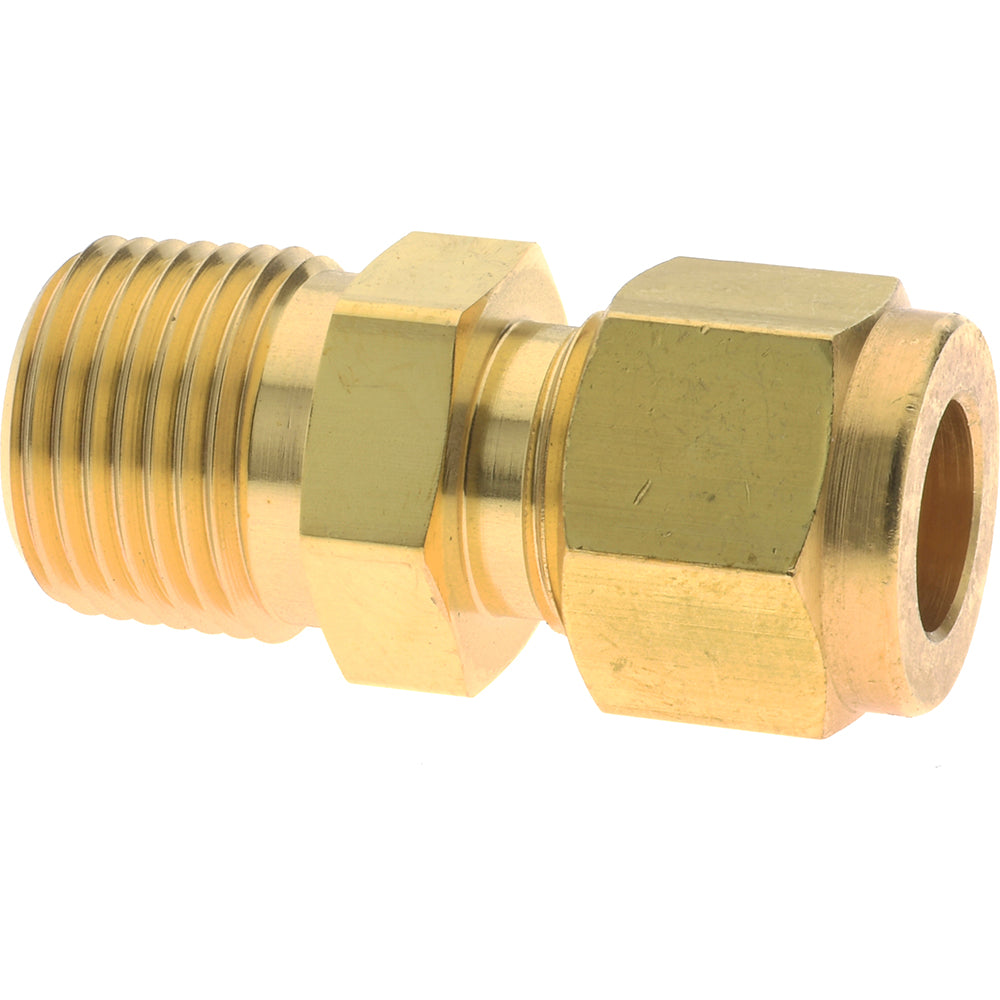 Parker 6-6 FBZ-B Compression Tube Connector 3/8" Thread, Compression x MNPT