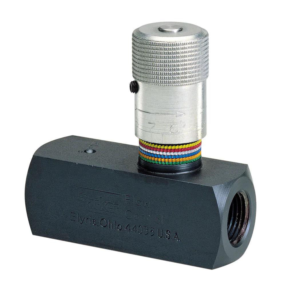 Parker F1200S Hydraulic Control Valve 3/4" Inlet, 3/4-14 Thread, 25 GPM, 3,000 Max psi