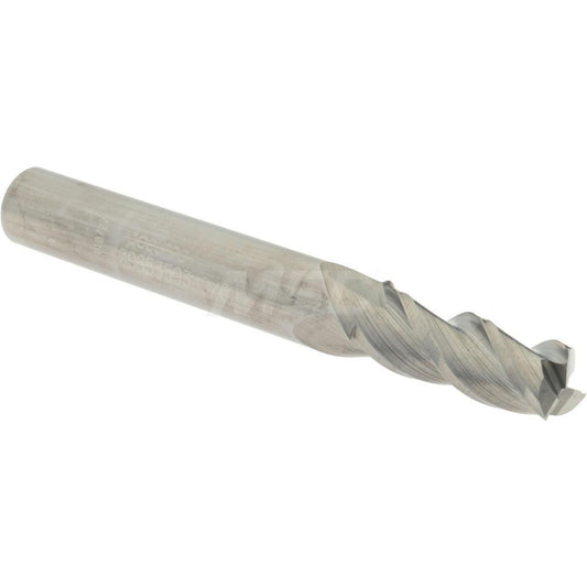 Accupro 09653593 Square End Mill 9/32'' Dia, 3/4'' LOC, 5/16'' Shank Dia, 2-1/2'' OAL, 3 Flutes, Solid Carbide