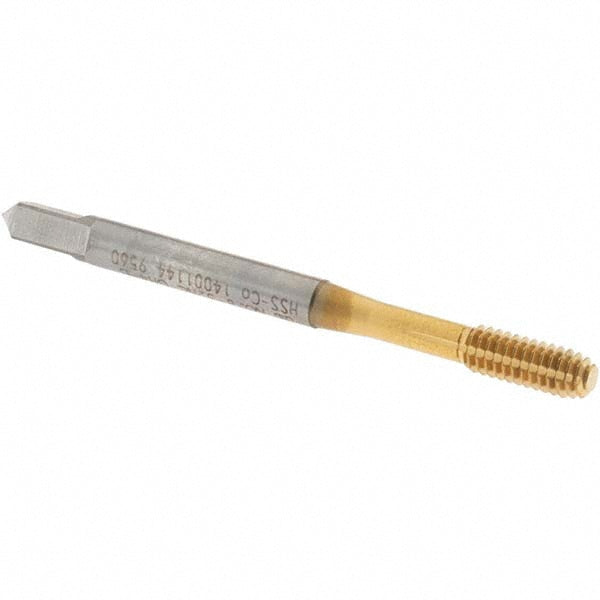 OSG 1400114405 Thread Forming Tap #8-32 UNC, Modified Bottoming Chamfer, Cobalt, TiN Finish