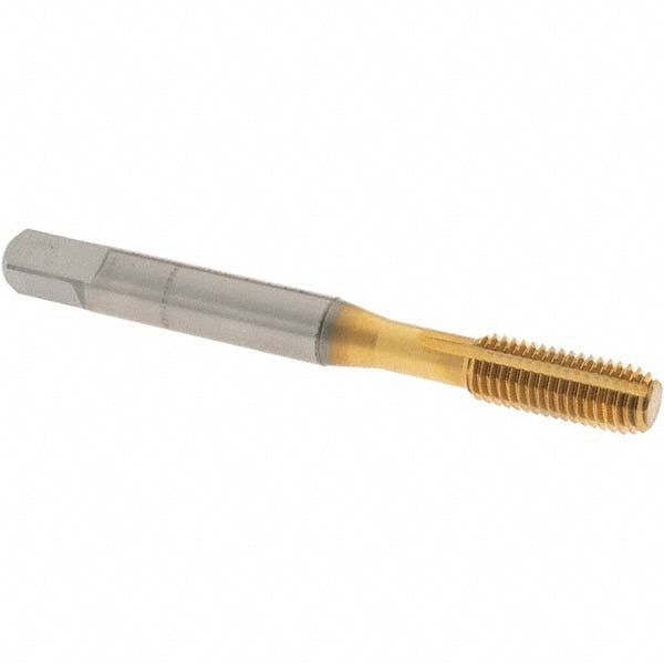 OSG 1400128705 Thread Forming Tap 1/4-28 UNF, Modified Bottoming Chamfer, Cobalt, TiN Finish