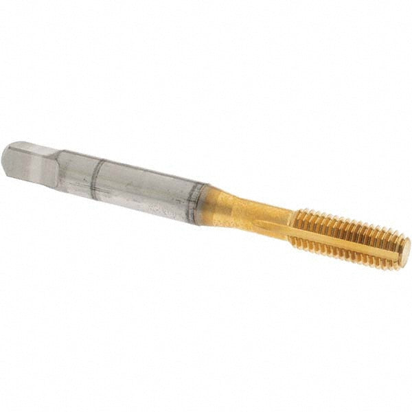 OSG 1400128805 Thread Forming Tap 1/4-28 UNF, Modified Bottoming Chamfer, Cobalt, TiN Finish