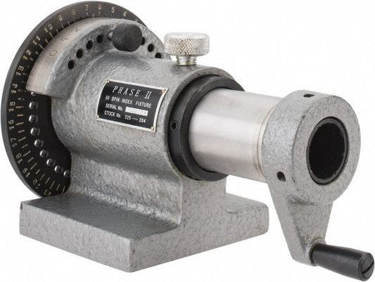 Phase II 225-204 5C Compatible, 36 Increment, Horizontal Spin Collet Indexer