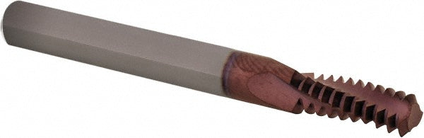 Iscar 5603920 Helical Flute Thread Mill 3/8, External, 3 Flute, 0.2500" Shank Dia, Solid Carbide