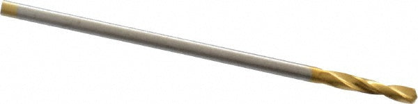 Guhring 9006590010200 Screw Machine Length Drill Bit 0.04" Dia, 130 &deg, Cobalt