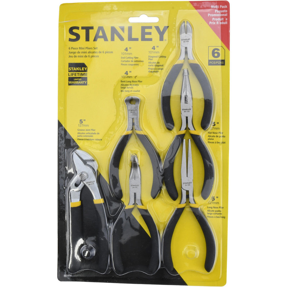 Stanley 84-079 Plier Set 6 Pc, Mini Pliers