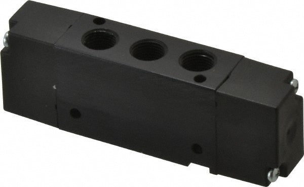 Parker B340000XXC Stacking Solenoid Valve Double Air Pilot, 4-Way, 2 Position, Pilot Return