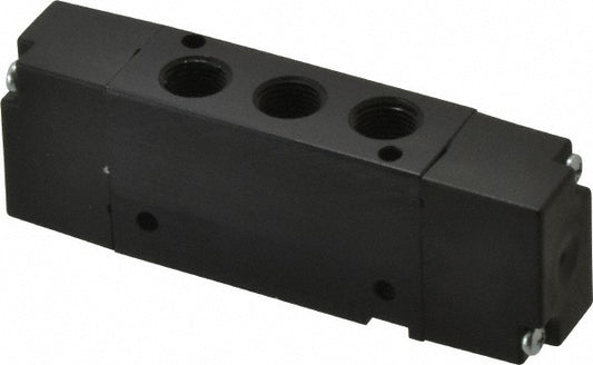 Parker B340000XXC Stacking Solenoid Valve Double Air Pilot, 4-Way, 2 Position, Pilot Return