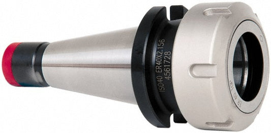 ETM 4548087 Collet Chuck 0.08 to 1" Capacity, ER Collet, Taper Shank
