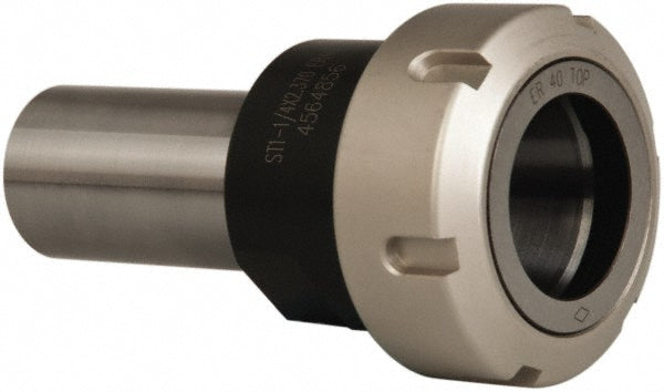 ETM 4501944 Collet Chuck 0.125 to 1.025" Capacity, ER Collet, Straight Shank