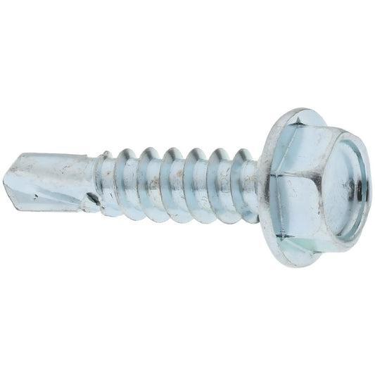 Value Collection 09692765 #8, Hex Washer Head, Hex Drive, 3/4" Length Under Head, #2 Point, Self Drilling Screw