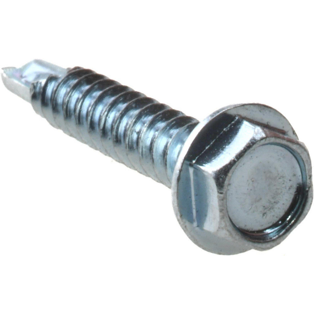 Value Collection 09692773 #8, Hex Washer Head, Hex Drive, 1" Length Under Head, #2 Point, Self Drilling Screw