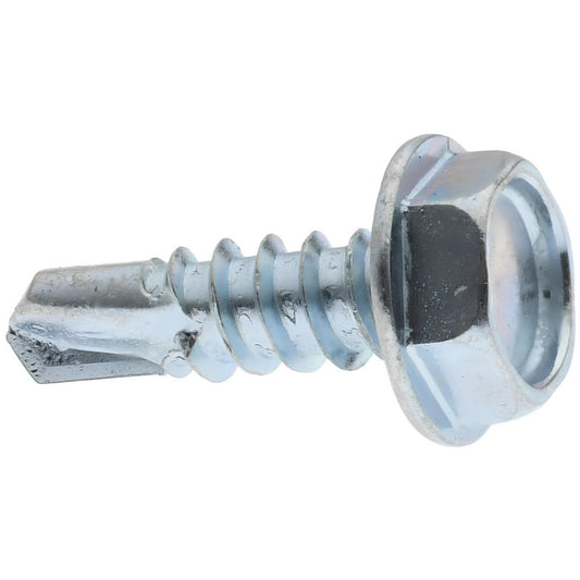 Value Collection 09692807 #10, Hex Washer Head, Hex Drive, 5/8" Length Under Head, #3 Point, Self Drilling Screw