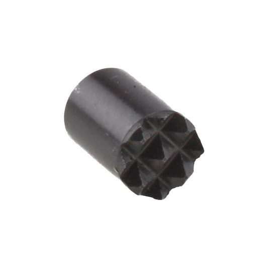 Fairlane HS-20 8-32 Thread, 1/4" Diam, 3/8" High, Threaded, Extra Fine Tooth Grade Diamond Serration Tooth Pattern, High Speed Steel, Round Positioning Gripper