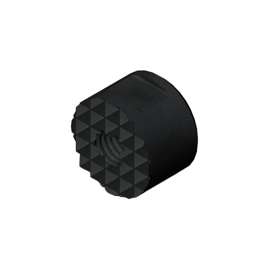 Fairlane HS-50-EF 10-32 Thread, 1/2" Diam, 3/8" High, Threaded, Extra Fine Tooth Grade Diamond Serration Tooth Pattern, High Speed Steel, Round Positioning Gripper