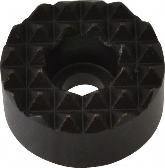 Fairlane HS-75-C 3/4" Diam, 3/8" High, No. 10 C Bore SHCS, Counterbored, Fine Tooth Grade Diamond Serration Tooth Pattern, High Speed Steel, Round Positioning Gripper