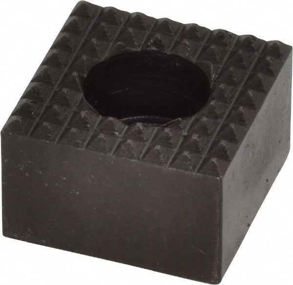 Fairlane HS-97-C-EF 3/4" Square, 1/2" High, 1/4 C Bore SHCS Size, Extra Fine Tooth Grade, Diamond Serration, High Speed Steel, Square Positioning Gripper