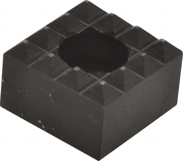 Fairlane HS-98-C 3/4" Square, 1/2" High, 1/4 C Bore SHCS Size, Coarse Tooth Grade, Diamond Serration, High Speed Steel, Square Positioning Gripper