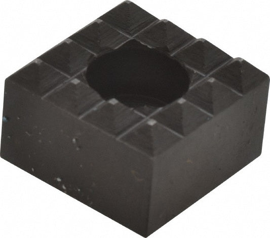 Fairlane HS-98-C 3/4" Square, 1/2" High, 1/4 C Bore SHCS Size, Coarse Tooth Grade, Diamond Serration, High Speed Steel, Square Positioning Gripper