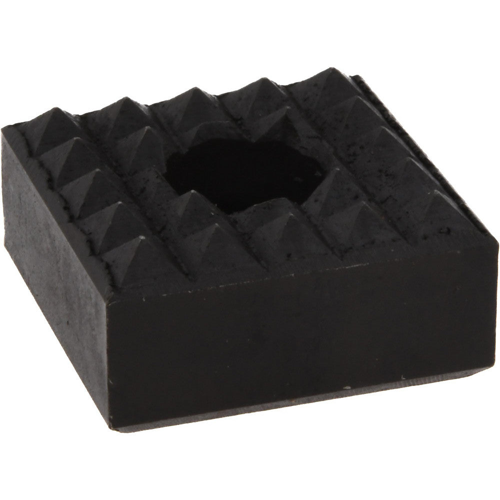 Fairlane HS-102-C 1" Square, 1/2" High, 1/4 C Bore SHCS Size, Coarse Tooth Grade, Diamond Serration, High Speed Steel, Square Positioning Gripper