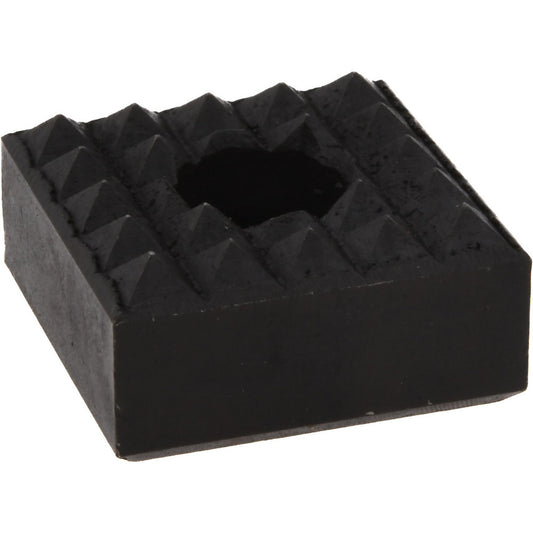 Fairlane HS-102-C 1" Square, 1/2" High, 1/4 C Bore SHCS Size, Coarse Tooth Grade, Diamond Serration, High Speed Steel, Square Positioning Gripper