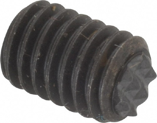 Fairlane PG-0370 Serrated Tooth, 3/8-16, 3/16" Internal Hex, 1/2" Thread Length, Black Oxide Finish, Fully Threaded, Adjustable Positioning Gripper