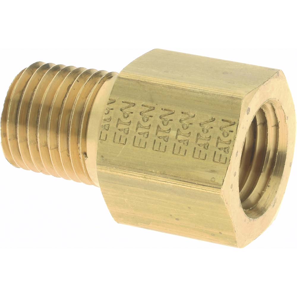 Eaton 3200X4 Industrial Pipe Adapter 1/4" Female Thread, 1/4" Male Thread, MNPTF x FNPTF