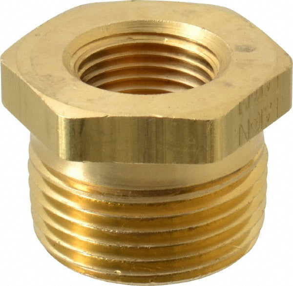 Eaton 3220X12X6 Industrial Pipe Bushing 3/8" Female Thread, 3/4" Male Thread, MNPTF x FNPTF