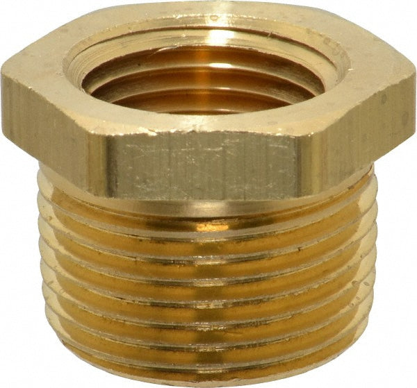 Eaton 3220X12X8 Industrial Pipe Bushing 1/2" Female Thread, 3/4" Male Thread, MNPTF x FNPTF