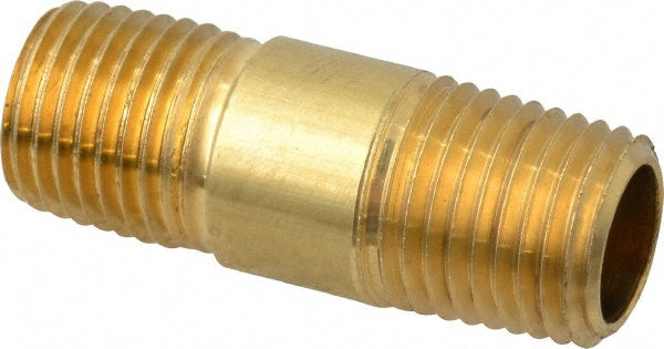 Eaton 3327X4 Industrial Pipe Long Nipple 1/4" Male Thread, MNPTF