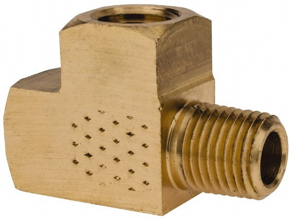 Eaton 3750X4 Industrial Pipe Street Tee 1/4" Female Thread, 1/4" Male Thread, MNPTF x FNPTF