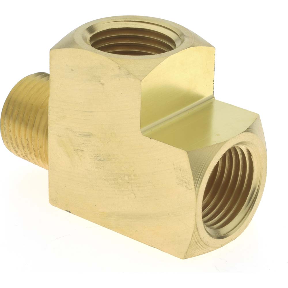 Eaton 3750X8 Industrial Pipe Street Tee 1/2" Female Thread, 1/2" Male Thread, MNPTF x FNPTF