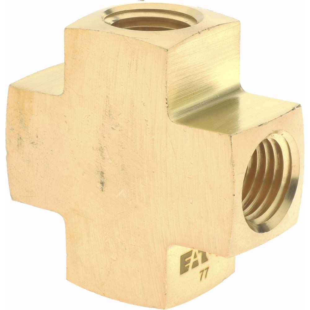 Eaton 3950X4 Industrial Pipe Female Cross 1/4" Female Thread, FNPTF