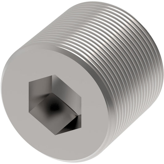 Eaton 2222-4S Industrial Pipe Hollow Hex Plug 1/4" Male Thread, MNPT