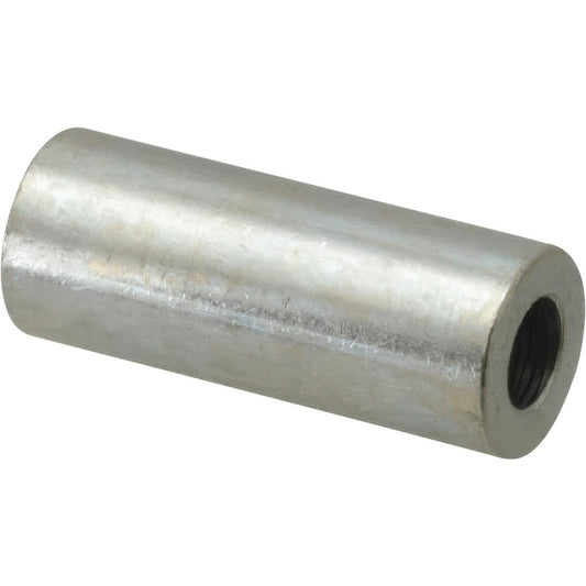 Electro Hardware S1407-M10-F21-K Round Circuit Board Spacer 1/4" Screw, 1-1/4" OAL, 0.257" ID, 1/2" OD, Steel