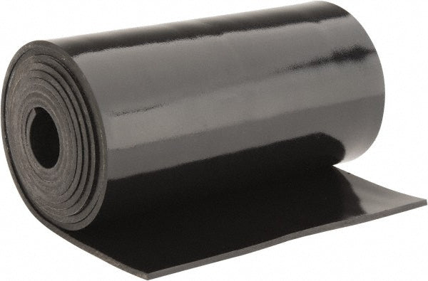 USA Industrials BULK-RS-HUS50-309 Rubber Roll Buna-N, 1/8" Thick, 6" Wide, 5' Long, Black