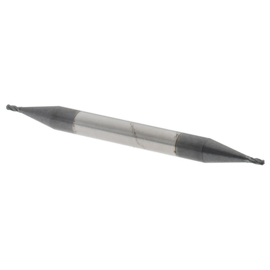 Accupro 09743063 Ball End Mill 0.0313" Dia, 0.0625" LOC, 4 Flute, Solid Carbide