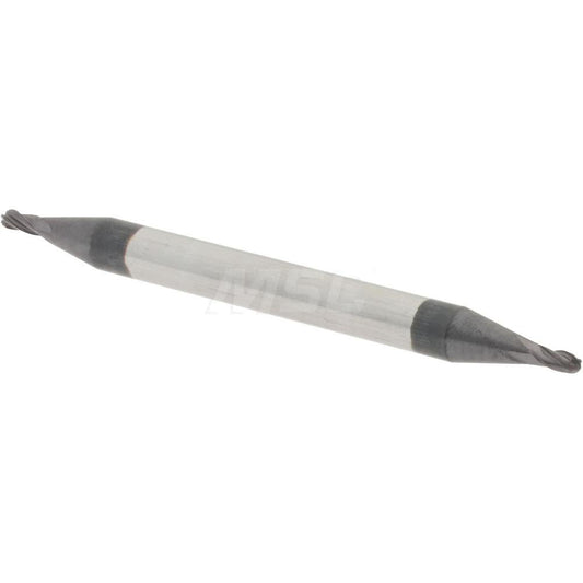 Accupro 09743089 Ball End Mill 0.0469" Dia, 0.0938" LOC, 4 Flute, Solid Carbide