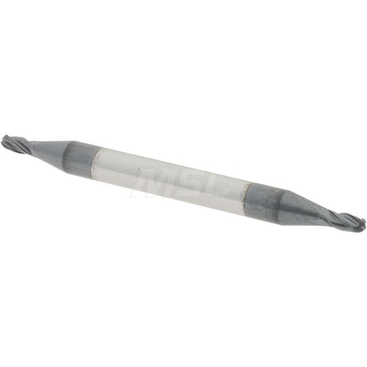 Accupro 09743105 Ball End Mill 0.0625" Dia, 0.125" LOC, 4 Flute, Solid Carbide