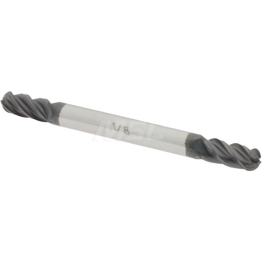 Accupro 09743162 Ball End Mill 0.125" Dia, 0.25" LOC, 4 Flute, Solid Carbide