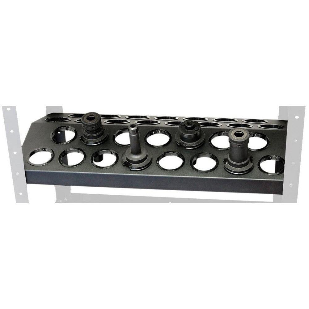 Big Bear Enterprises 3008 32 Tool Capacity, Optional Second Shelf Taper Econo Kart CNC Tool Cart