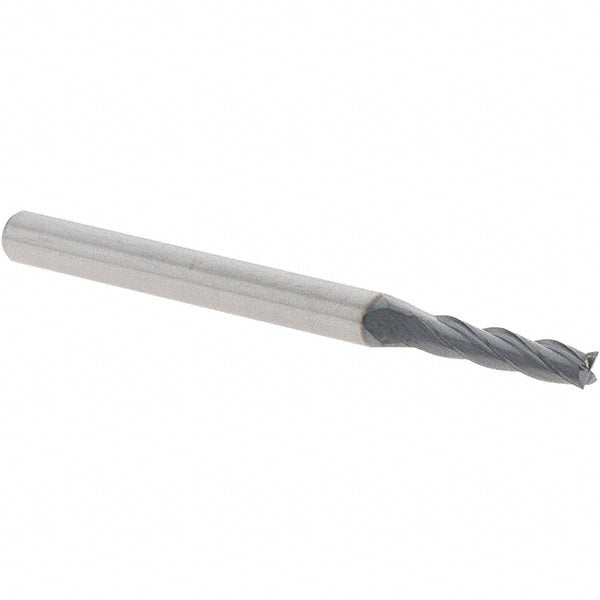 Data Flute Cnc 40763-85-D Square End Mill 3/32" Dia, 3/8" LOC, 4 Flute, Solid Carbide