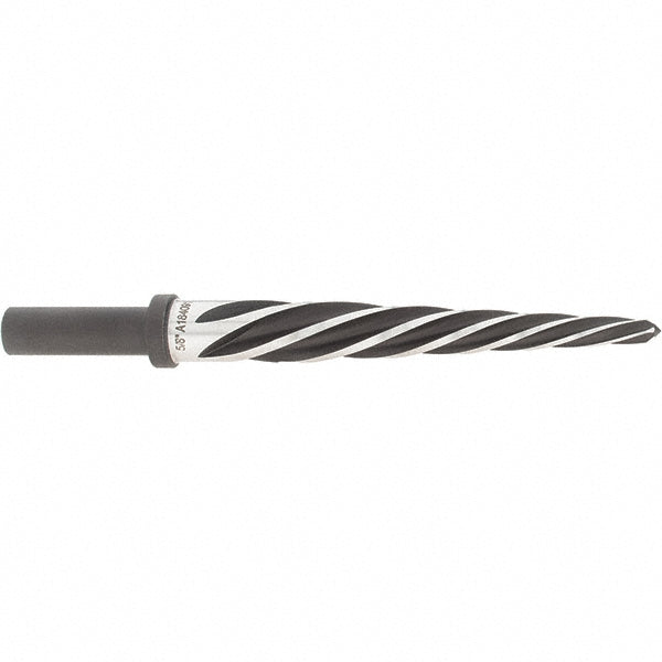 Alvord Polk 00753 Construction Reamer 5/8" Dia, 1/2" Shank Dia, 4-7/8" Flute Length, High Speed Steel