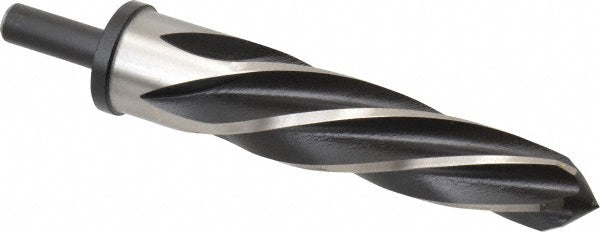 Alvord Polk 00764 Construction Reamer 1-1/4" Dia, 1/2" Shank Dia, 5-13/16" Flute Length, High Speed Steel